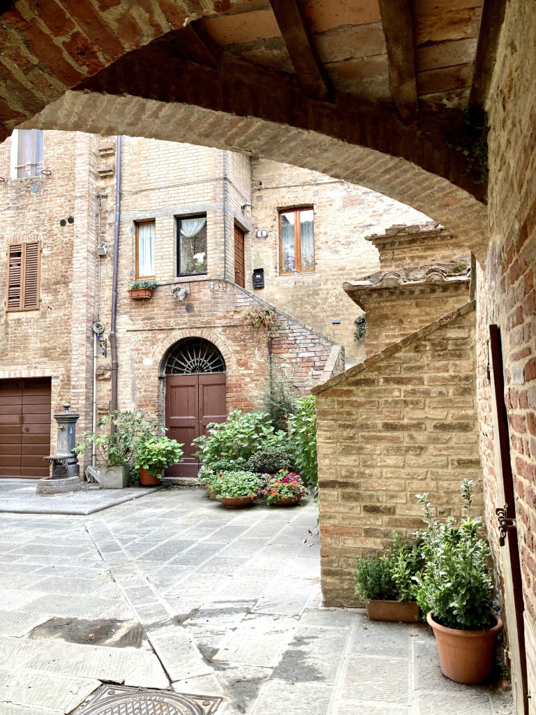 Hinterhof Buonconvento/Siena