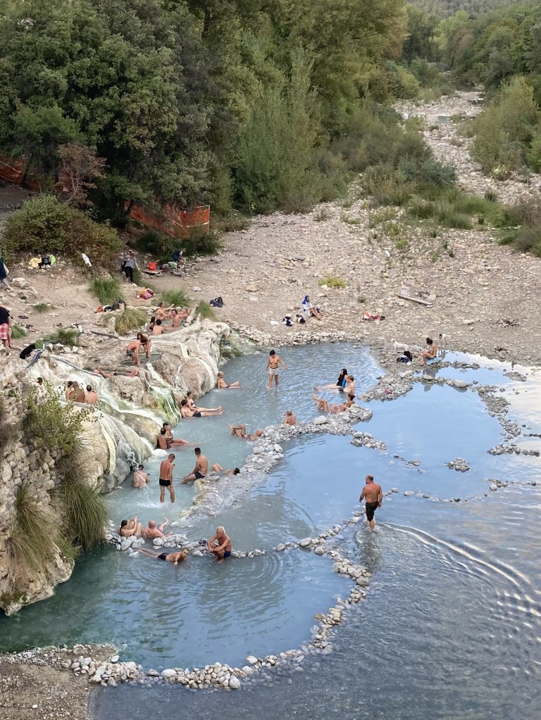 Petriolo - wilde Therme Toskana